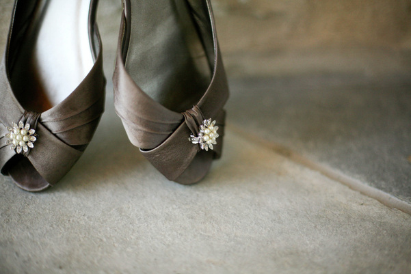 Wedding shoe embellishments